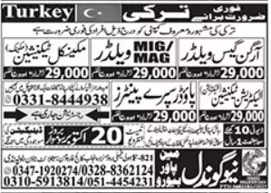 Turkey Jobs