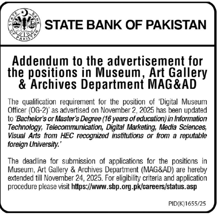 SBP State Bank Of Pakistan