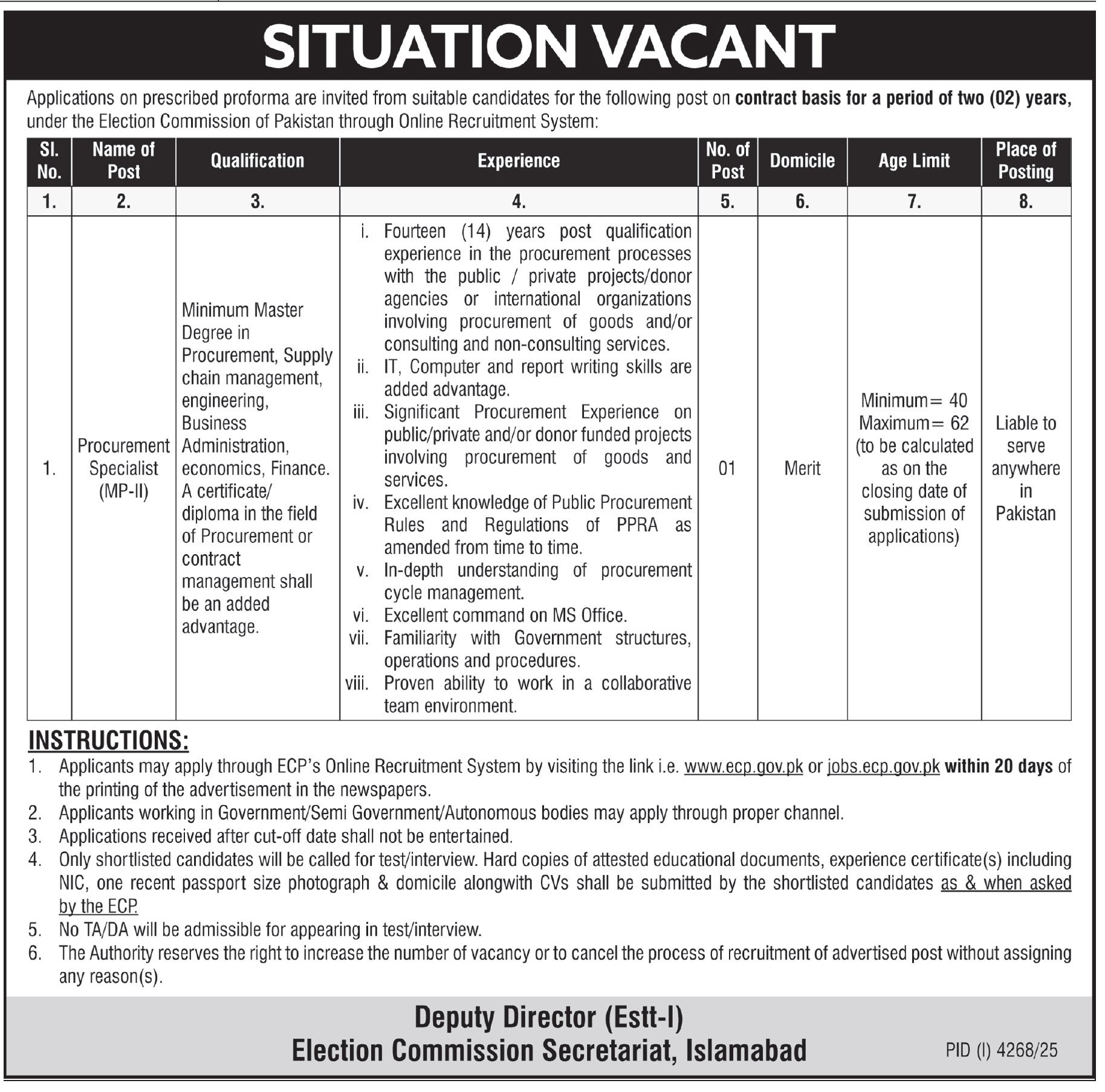 Islamabad Jobs