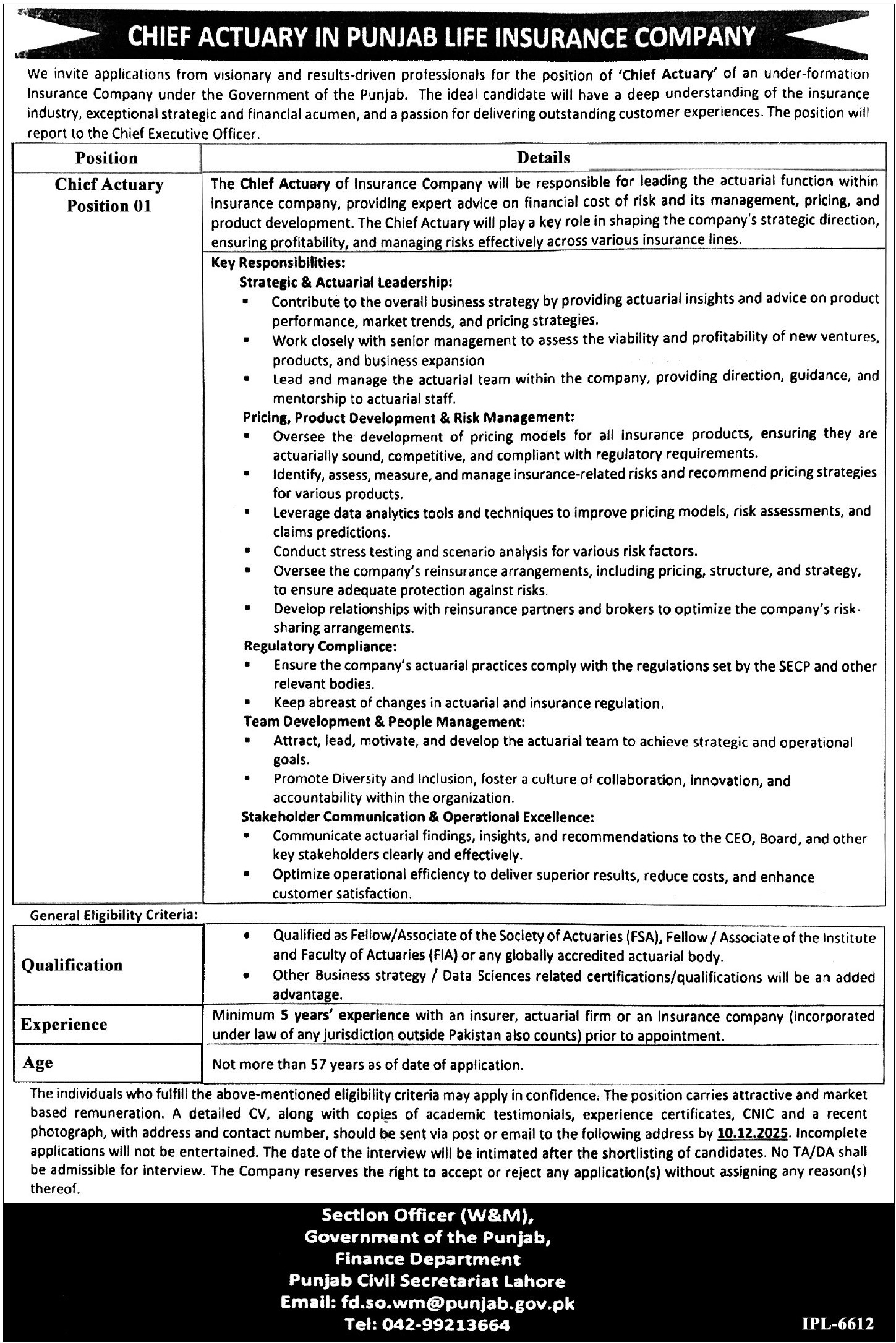 Punjab Life Insurance