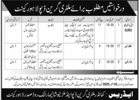 Military Green Depot