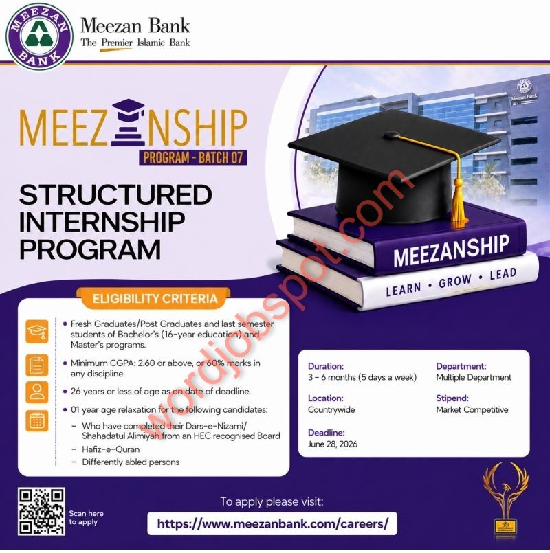 MEEZANSHIP Program 2026 Batch 07
